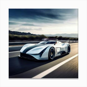 Automobile Speed Transportation Sport Style Photo Racer Driver Driving France Concept Mot (1) Canvas Print