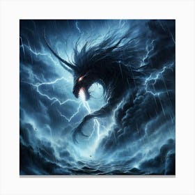 Stormy Demon 1 Canvas Print