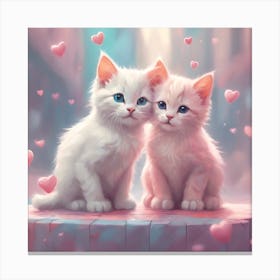 Cute Kittens Canvas Print