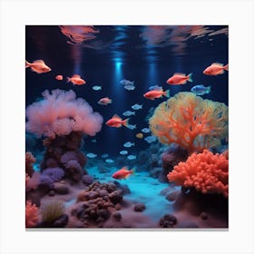 Coral Reef Canvas Print