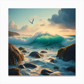 Seagulls Canvas Print