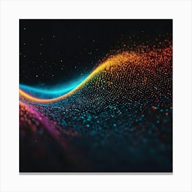 Abstract Wave 3 Canvas Print