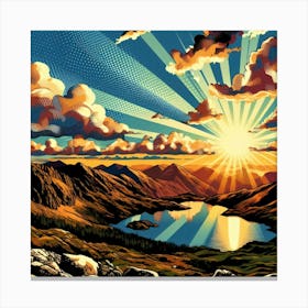 Enchanted Horizon 9 Canvas Print