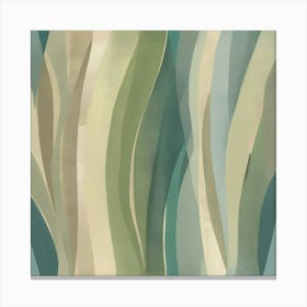 Abstract Wavy Pattern Canvas Print