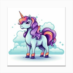 Unicorn 69 Canvas Print