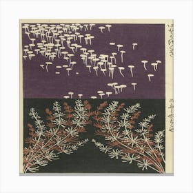 Ōyō Sketchbook (Ōyō Manga) Pl 7 Canvas Print