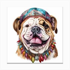 Bulldog Canvas Print