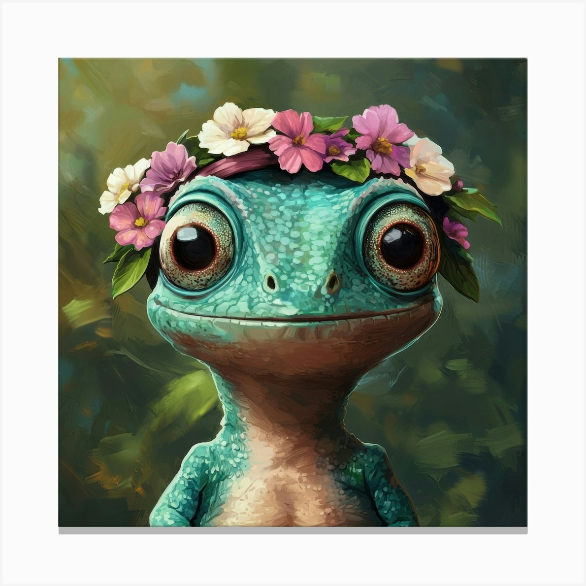 Lizard Leinwandbild