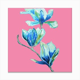 Blue Blossom Canvas Print