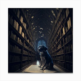 Harry Potter'S Library Canvas Print