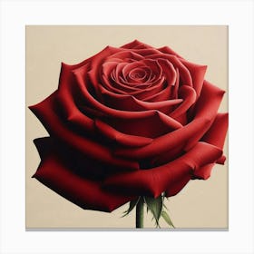 Red Rose 16 Canvas Print