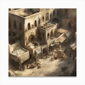 the city of Tripoli Canvas Print