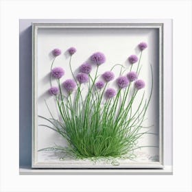 Allium 2 Canvas Print