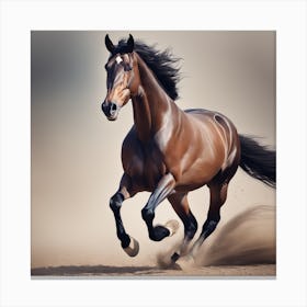 Horse Galloping 5 Canvas Print