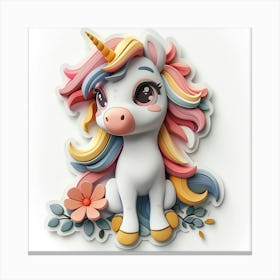 Unicorn 494 Canvas Print