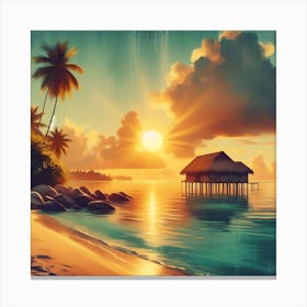 Tropical Paradise 12 Canvas Print