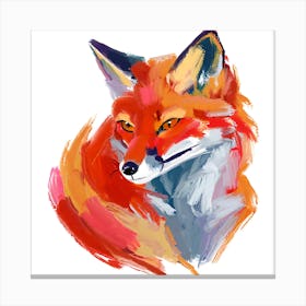 Red Fox 04 1 Canvas Print