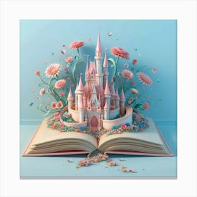 Cinderella'S Castle Canvas Print