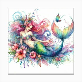 Mermaid 9 Canvas Print