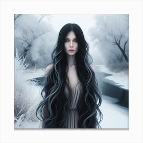 Fairytale Girl Canvas Print