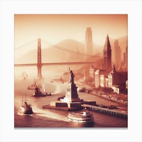 San Francisco Cityscape Canvas Print