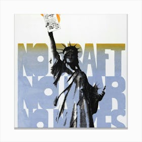 No Craft No War Canvas Print