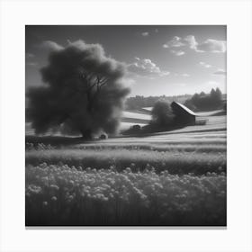 Black And White Photography 2 Canvas Print