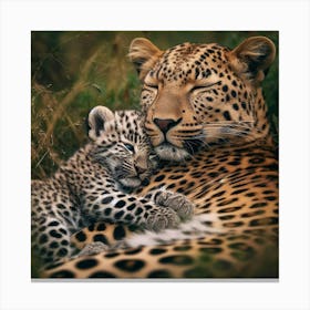 Leopard Cub Canvas Print