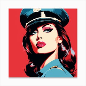 Police Officer 1 Canvas Print