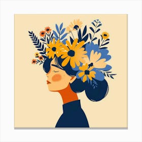 Flower Girl 9 Canvas Print