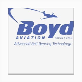 Boyd Aviation Canvas Print