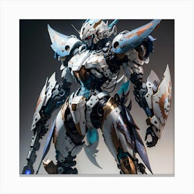 Gundam 00 Canvas Print