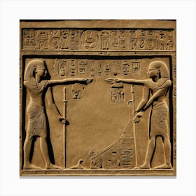 Default Hotep Is An Egyptian Word That Roughly Translates As T 1 2 Canvas Print