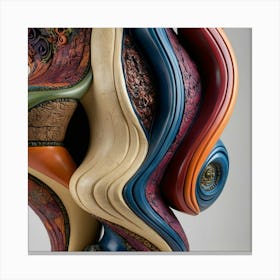 Abstract Sculpture 3 Canvas Print