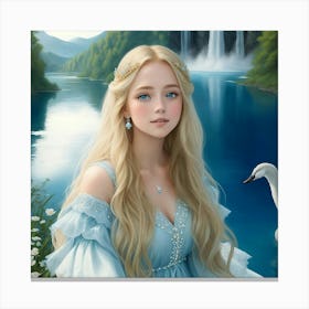 Regal waterside Canvas Print