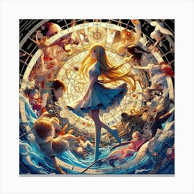 Alice In Wonderland 8 Canvas Print