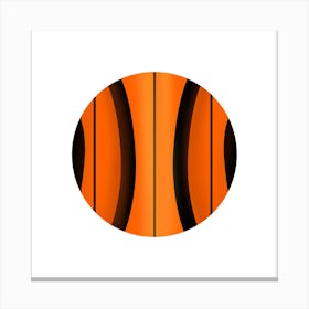 Orange Tiger Canvas Print