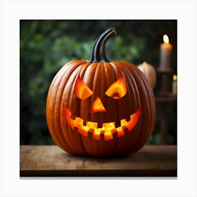 Halloween Pumpkin 1 Canvas Print