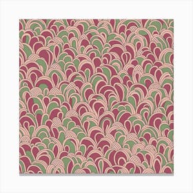 A Seamless Pattern, Flat Art, 191 Canvas Print