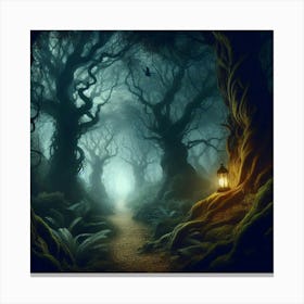 Dark Forest 2 Canvas Print