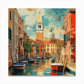 Venice Art 1 Canvas Print