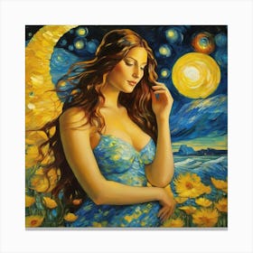 Angel Of The Nightfyhg Canvas Print