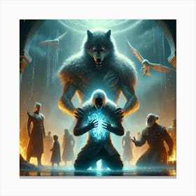 Sacrifice And Survival Canvas Print