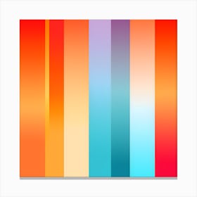 Abstract Striped Pattern Canvas Print