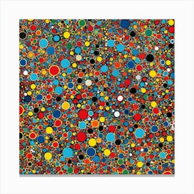 Infinite Dots Canvas Print