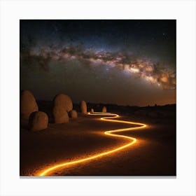 Milky Way Canvas Print