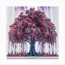 Rainbow Soul Tree (3) 2 Canvas Print