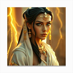 Egyptian Woman 64 Canvas Print