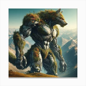 Mech Lycan V2 Canvas Print