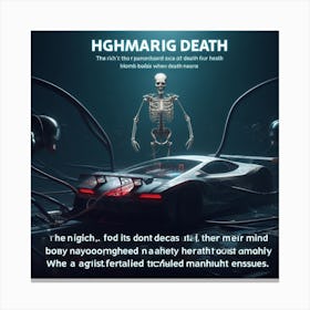 Highmaric Death Canvas Print